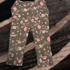 Floral leggings